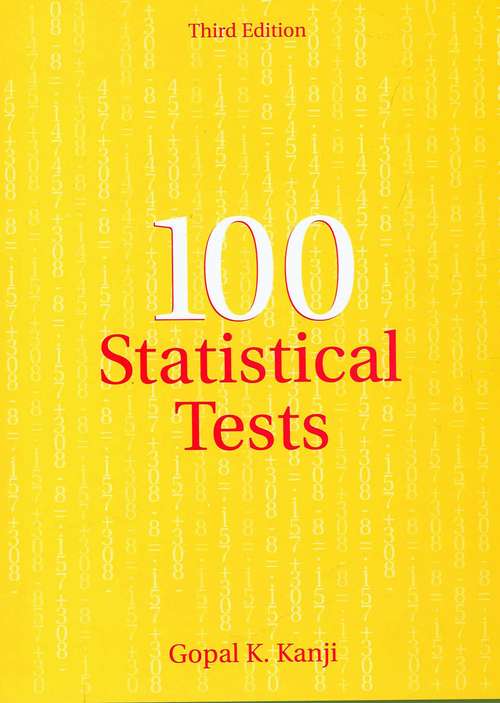 Book cover of 100 Statistical Tests (3rd edition) (PDF)
