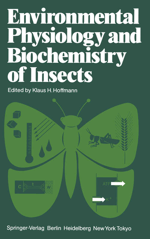 Book cover of Environmental Physiology and Biochemistry of Insects (1985)