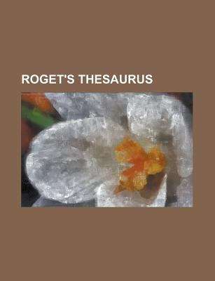 Book cover of Roget's Thesaurus