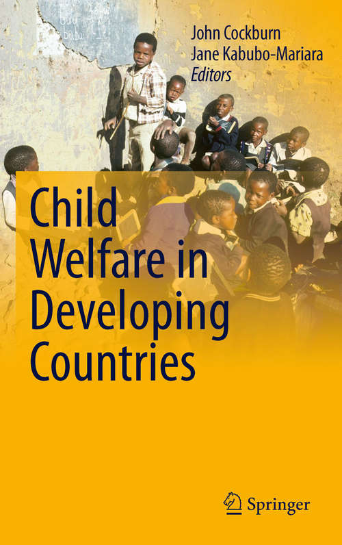 Book cover of Child Welfare in Developing Countries (2010)