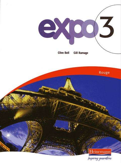 Book cover of Expo 3 Rouge - pupil book (PDF)