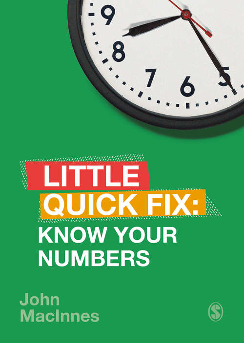Book cover of Know Your Numbers: Little Quick Fix (Little Quick Fix (PDF))