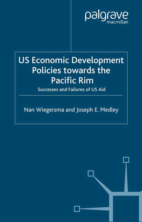 Book cover of US Economic Development Policies Towards the Pacific Rim: Successes and Failures of US Aid (2000)