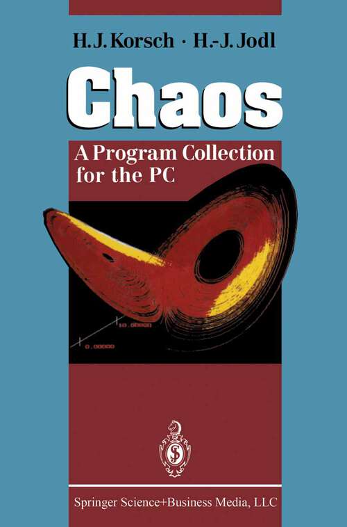 Book cover of Chaos: A Program Collection for the PC (1994)
