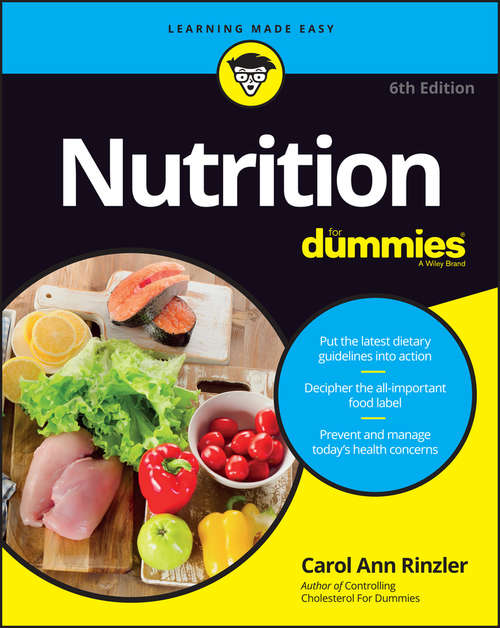 Book cover of Nutrition For Dummies (6)