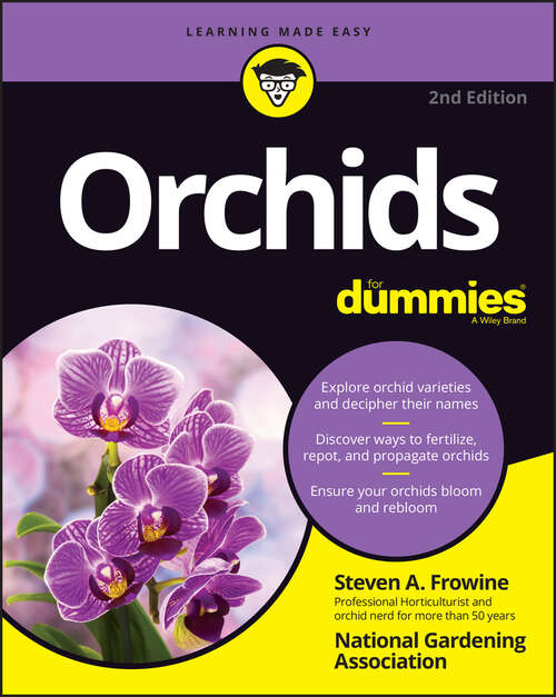 Book cover of Orchids For Dummies (2)