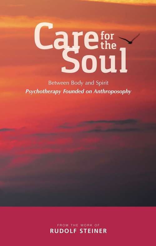 Book cover of Care for the Soul: Between Body and Spirit – Psychotherapy Founded on Anthroposophy