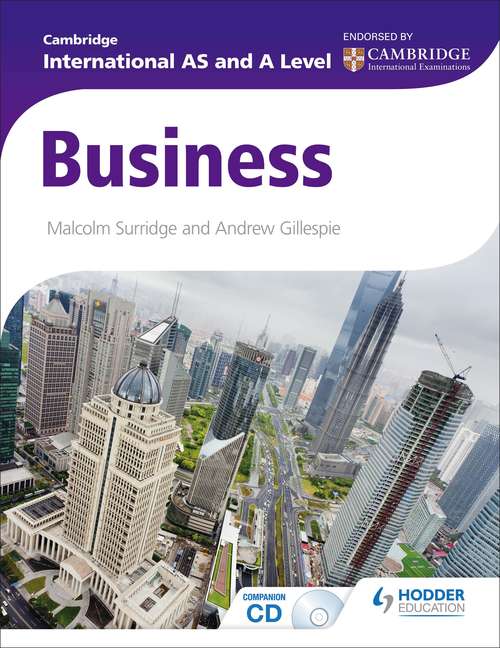 Book cover of Cambridge International AS and A Level Business Studies (PDF)