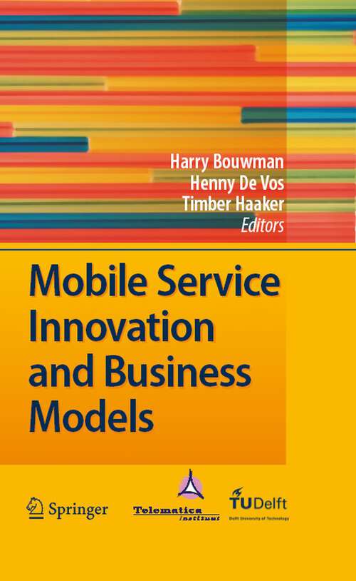 Book cover of Mobile Service Innovation and Business Models (2008)