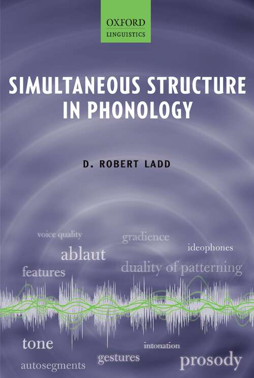 Book cover of Simultaneous Structure In Phonology