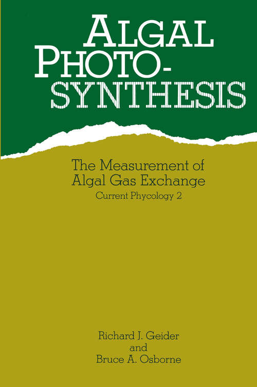 Book cover of Algal Photosynthesis (pdf) (1992)