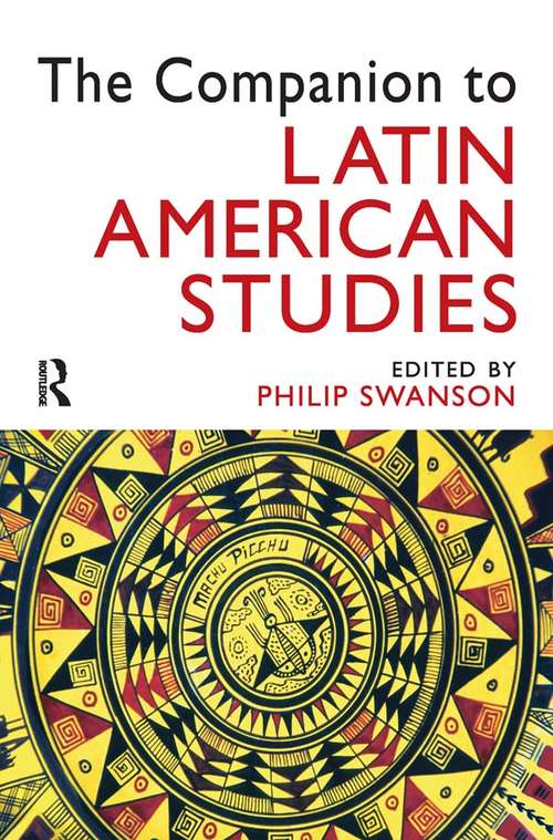 Book cover of The Companion to Latin American Studies