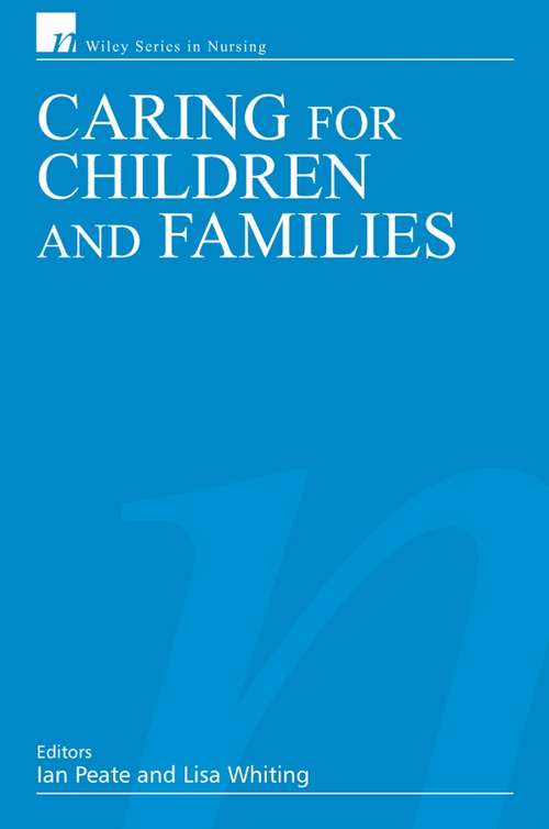 Book cover of Caring for Children and Families