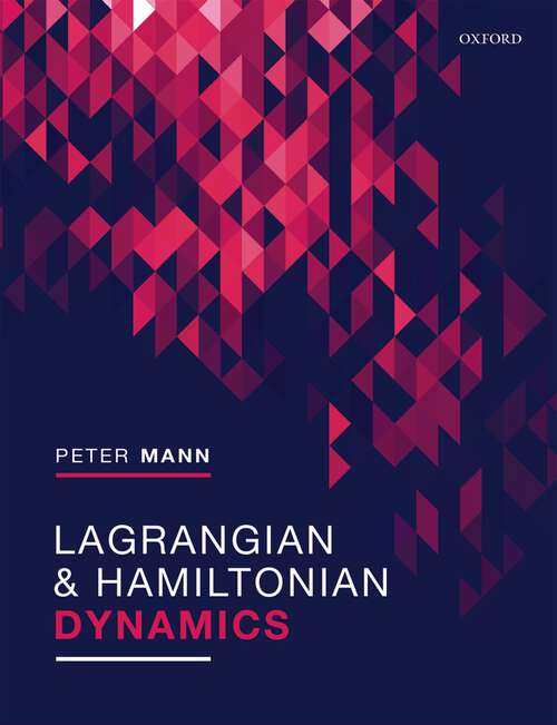 Book cover of Lagrangian and Hamiltonian Dynamics