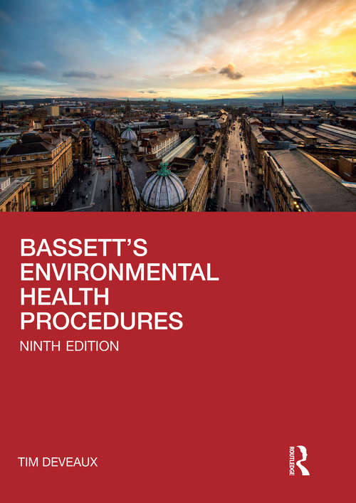 Book cover of Bassett's Environmental Health Procedures (9)
