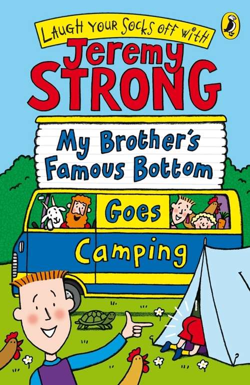 Book cover of My Brother's Famous Bottom Goes Camping