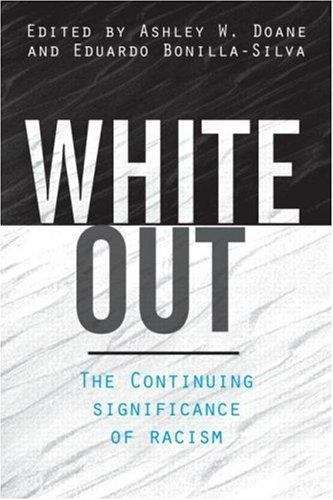 Book cover of White Out: The Continuing Significance of Racism (PDF)