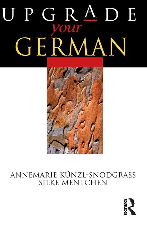 Book cover of Upgrade your German