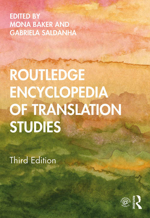 Book cover of Routledge Encyclopedia of Translation Studies (3)