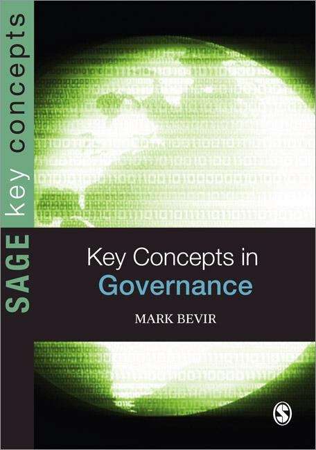 Book cover of Key Concepts In Governance (PDF)