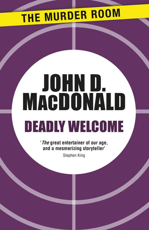 Book cover of Deadly Welcome (Murder Room)