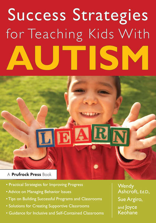 Book cover of Success Strategies for Teaching Kids With Autism