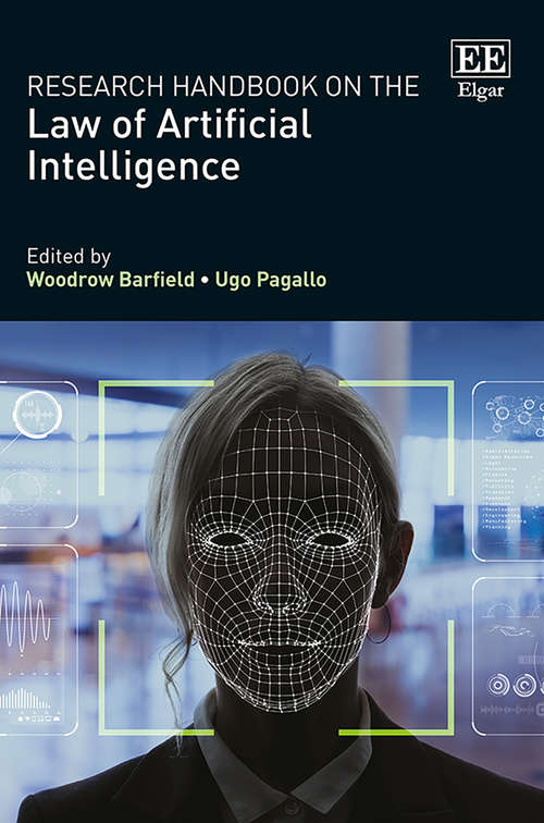 Book cover of Research Handbook on the Law of Artificial Intelligence