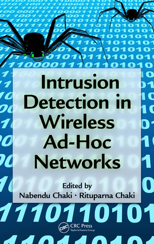 Book cover of Intrusion Detection in Wireless Ad-Hoc Networks