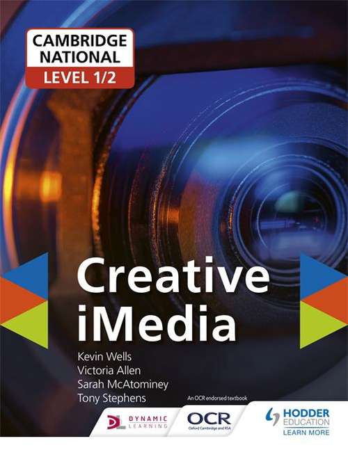 Book cover of Cambridge National Level 1/2 Creative iMedia (PDF)