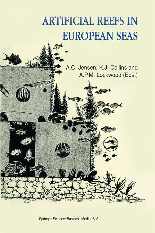 Book cover of Artificial Reefs in European Seas (2000)