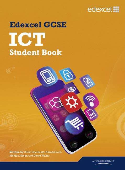 Book cover of Edexcel GCSE ICT Student Book (PDF)