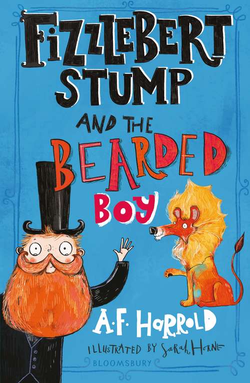Book cover of Fizzlebert Stump and the Bearded Boy (Fizzlebert Stump)