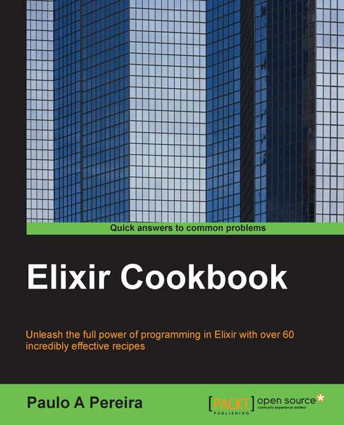 Book cover of Elixir Cookbook