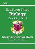 Book cover of KS3 Biology Study & Question Book - Foundation
