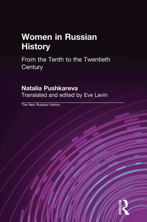 Book cover of Women in Russian History: From the Tenth to the Twentieth Century