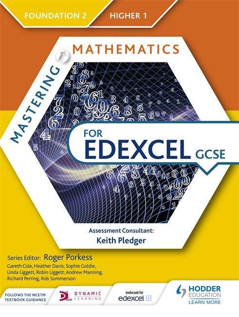 Book cover of Mastering Mathematics for Edexcel GCSE: Foundation 2/Higher 1 (PDF)