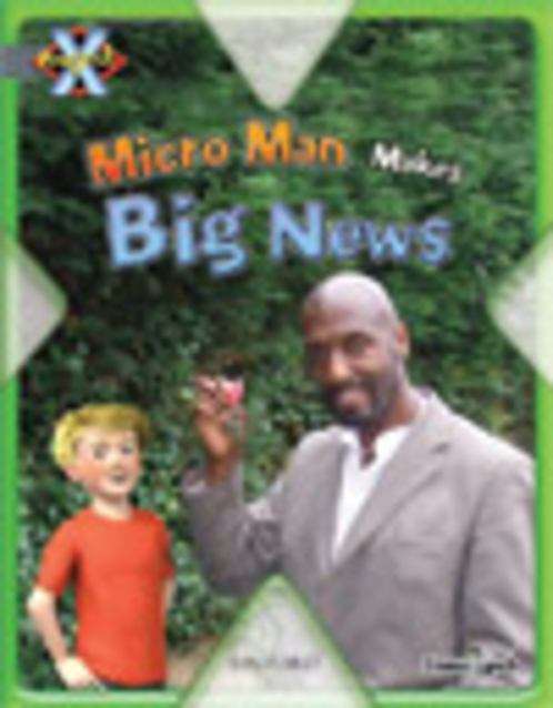 Book cover of Project X, Book Band 13, Grey, In The News: Micro Man Makes Big News