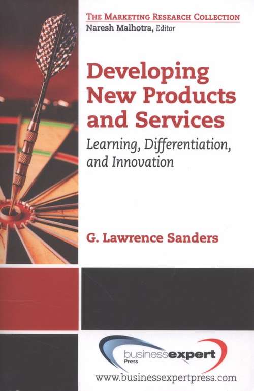 Book cover of Developing New Products and Services