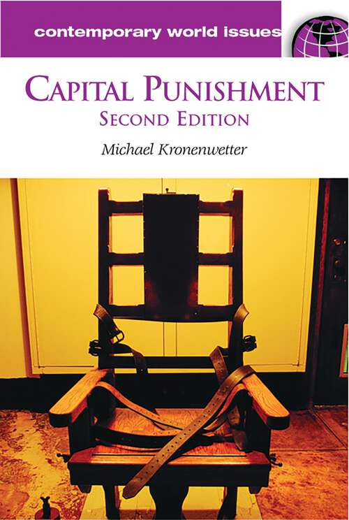 Book cover of Capital Punishment: A Reference Handbook (2) (Contemporary World Issues)