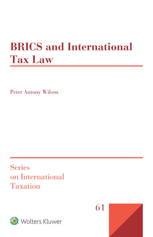 Book cover of BRICS and International Tax Law