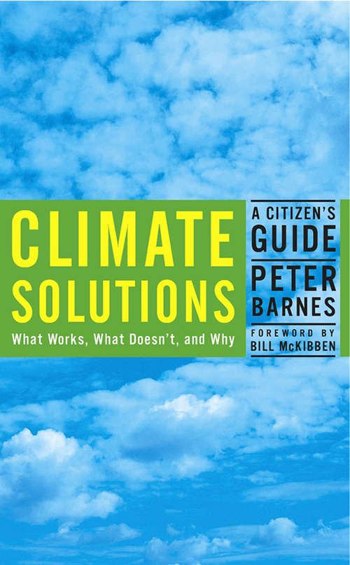 Book cover of Climate Solutions: A Citizen's Guide