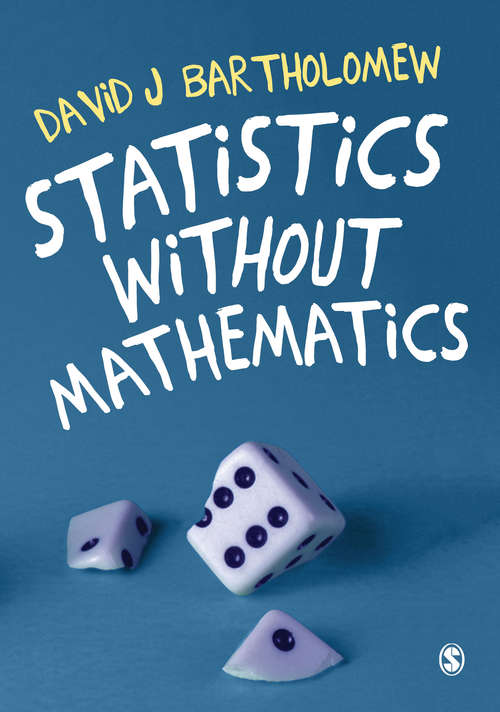 Book cover of Statistics without Mathematics (PDF)