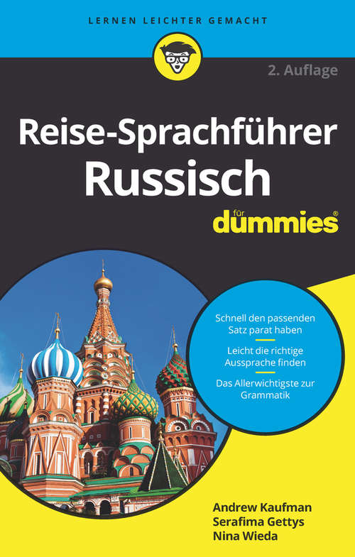 Book cover of Reise-Sprachführer Russisch für Dummies (2. Auflage) (Für Dummies)
