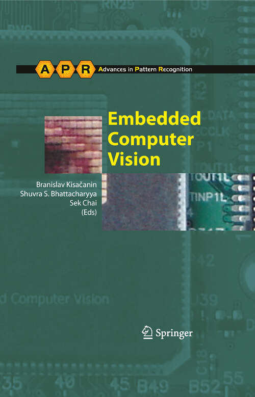 Book cover of Embedded Computer Vision (2009) (Advances in Computer Vision and Pattern Recognition)