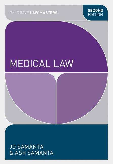 Book cover of Medical Law (PDF)