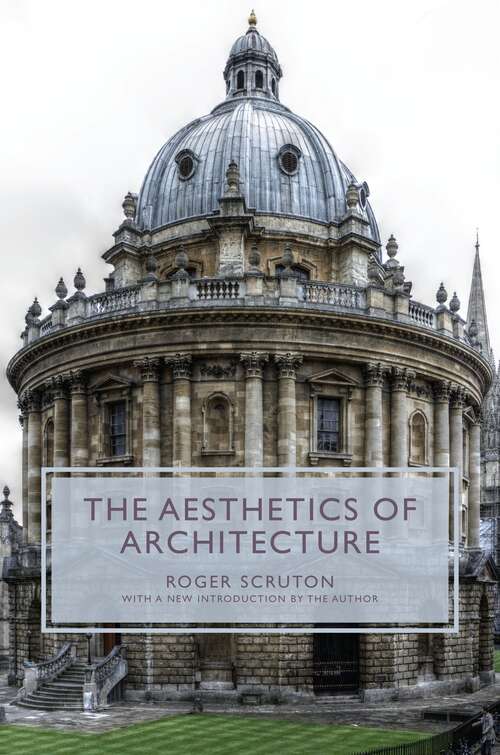 Book cover of The Aesthetics of Architecture