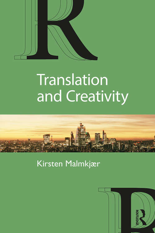 Book cover of Translation and Creativity