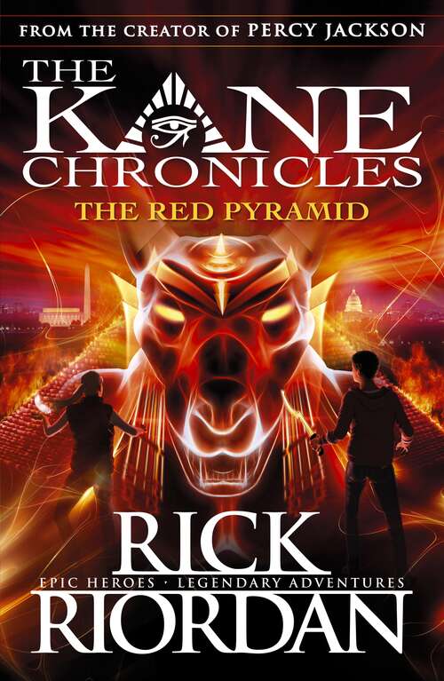 Book cover of The Red Pyramid: The Red Pyramid (The Kane Chronicles #1)