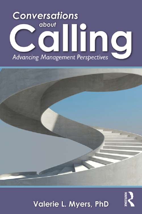 Book cover of Conversations about Calling: Advancing Management Perspectives