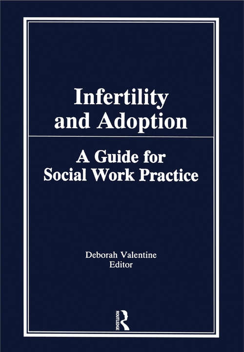 Book cover of Infertility and Adoption: A Guide for Social Work Practice